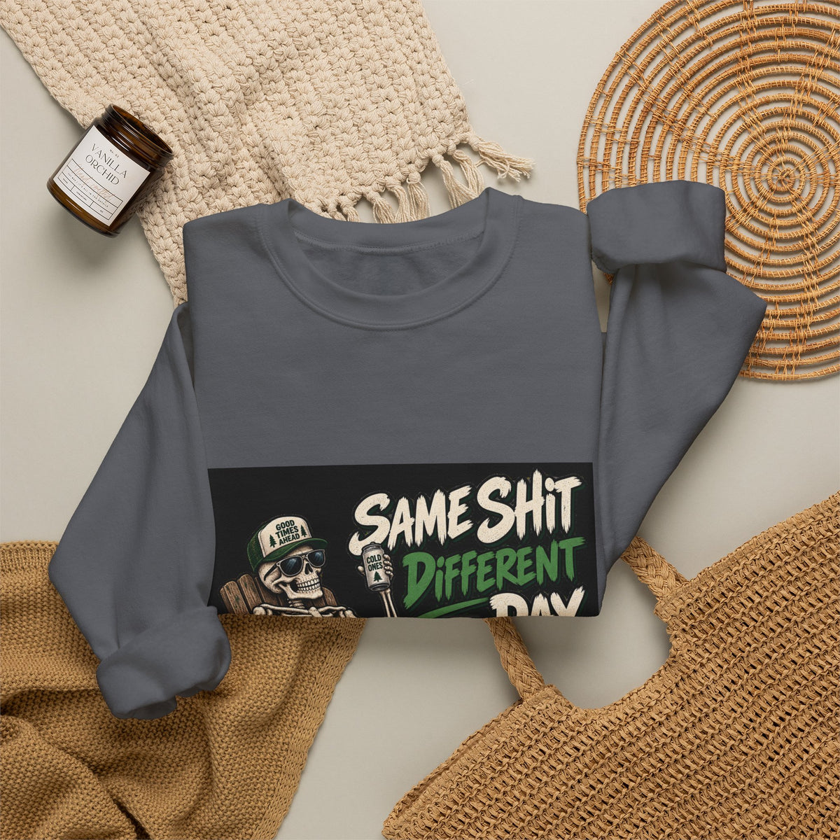 Same Shit Different Day - Crewneck Sweatshirt