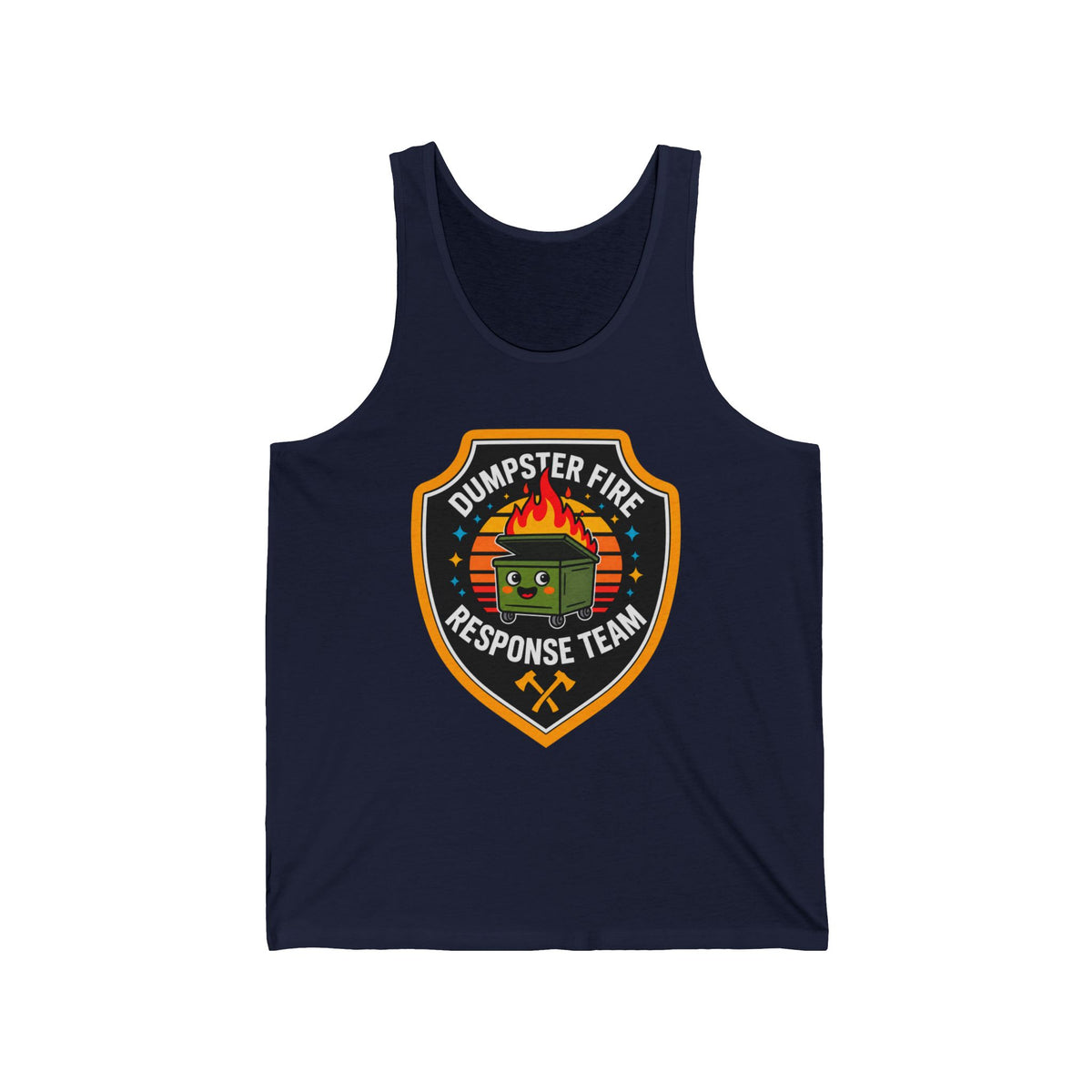 Dumpster Fire Response Team - Athletic Tank