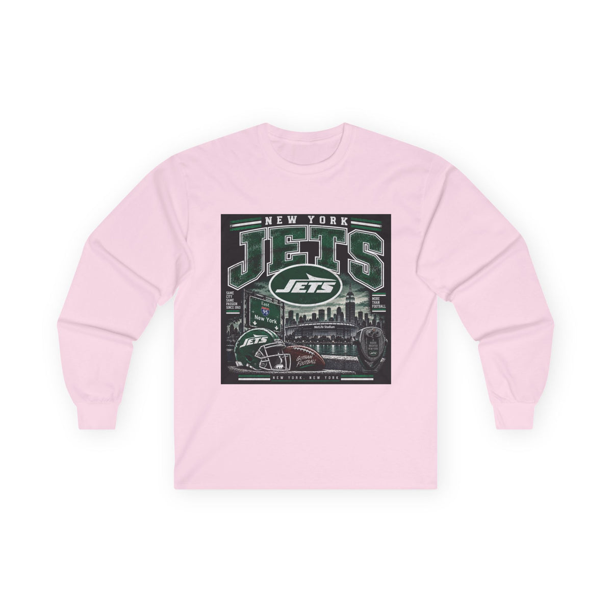 New York Jets Skyline - Unisex Ultra Cotton Long Sleeve Tee