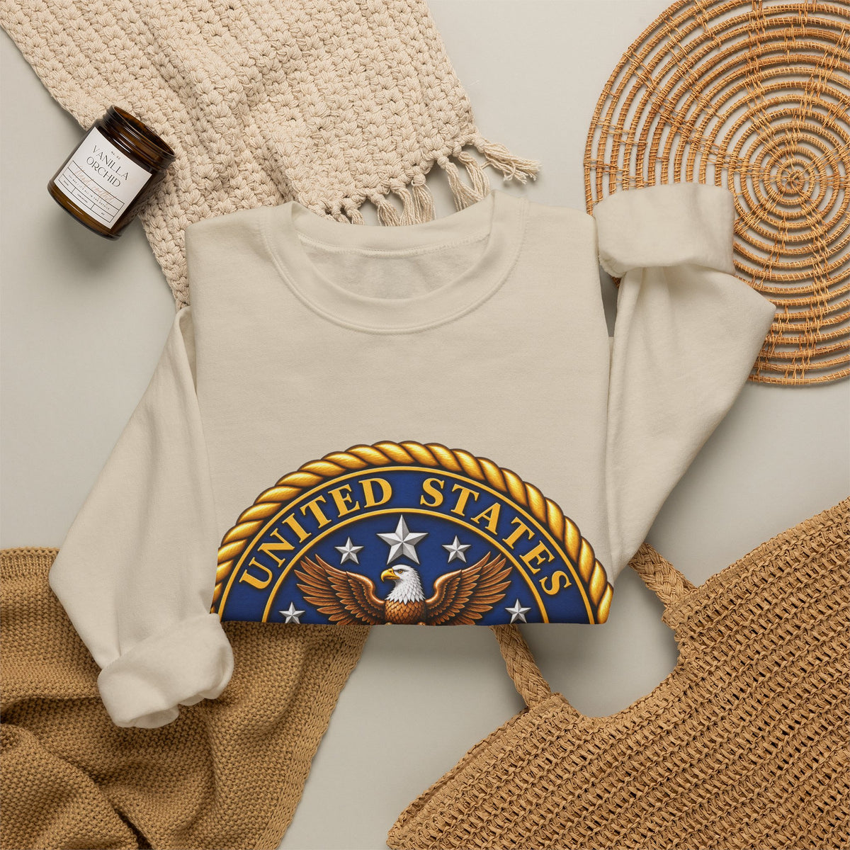U.S. Air Force Emblem - Crewneck Sweatshirt