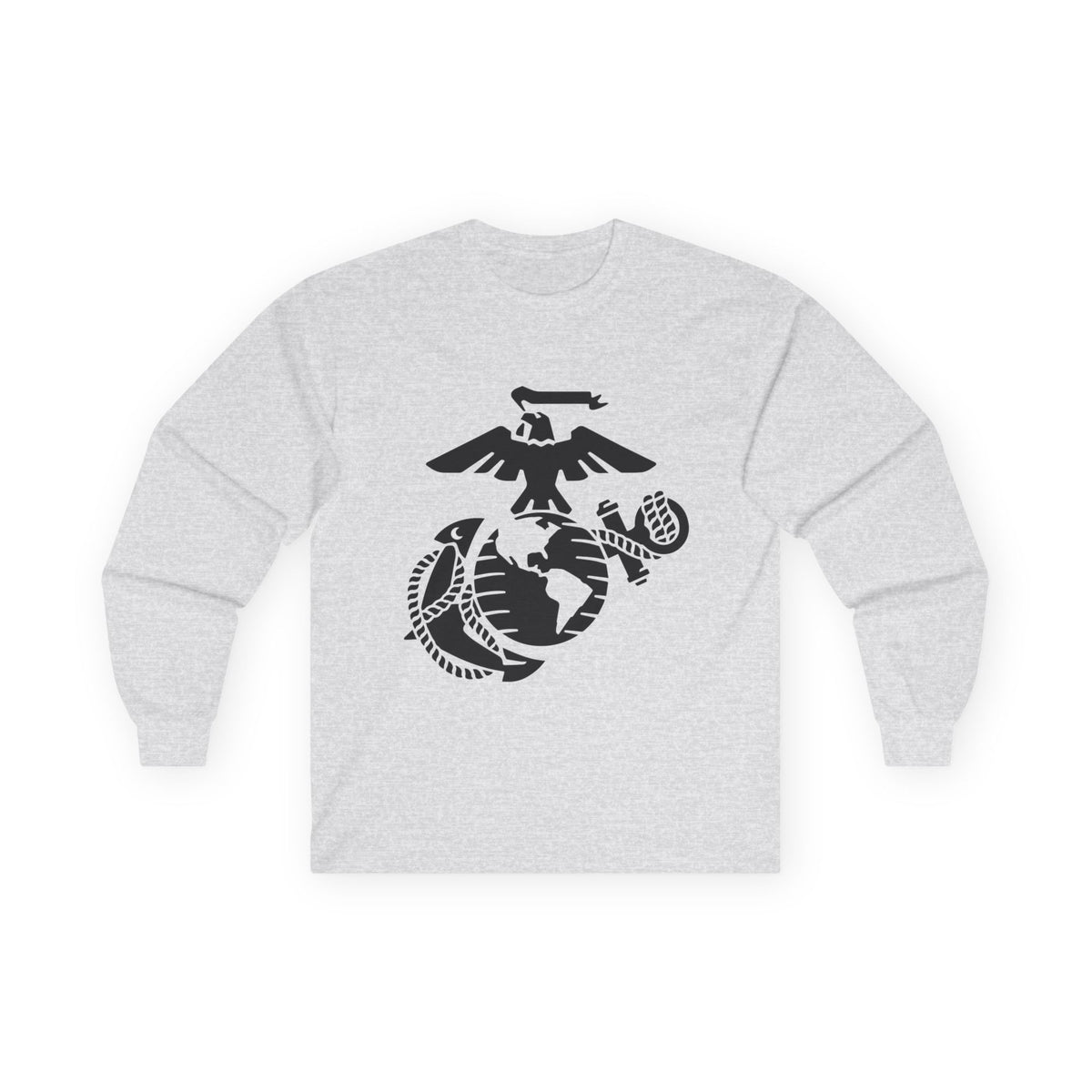 Eagle, Globe & Anchor Emblem - Unisex Ultra Cotton Long Sleeve Tee