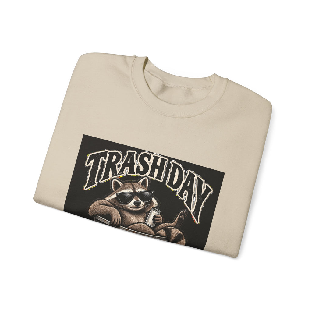 Trash Day Rest Day - Crewneck Sweatshirt