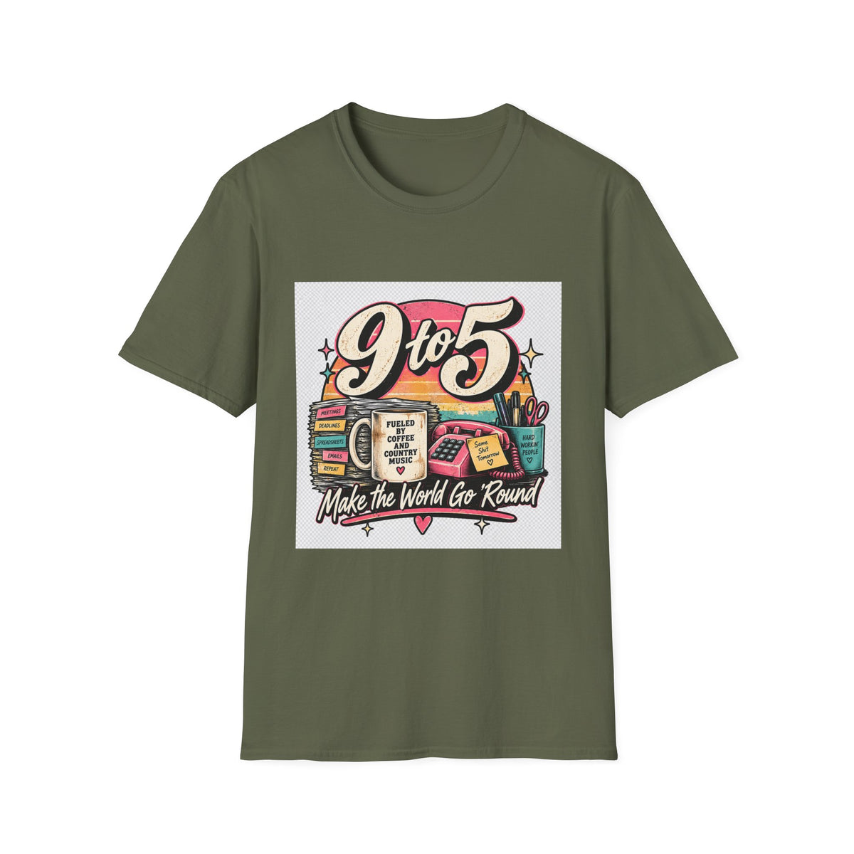 9to5 Make the World Go Round - Classic Tee