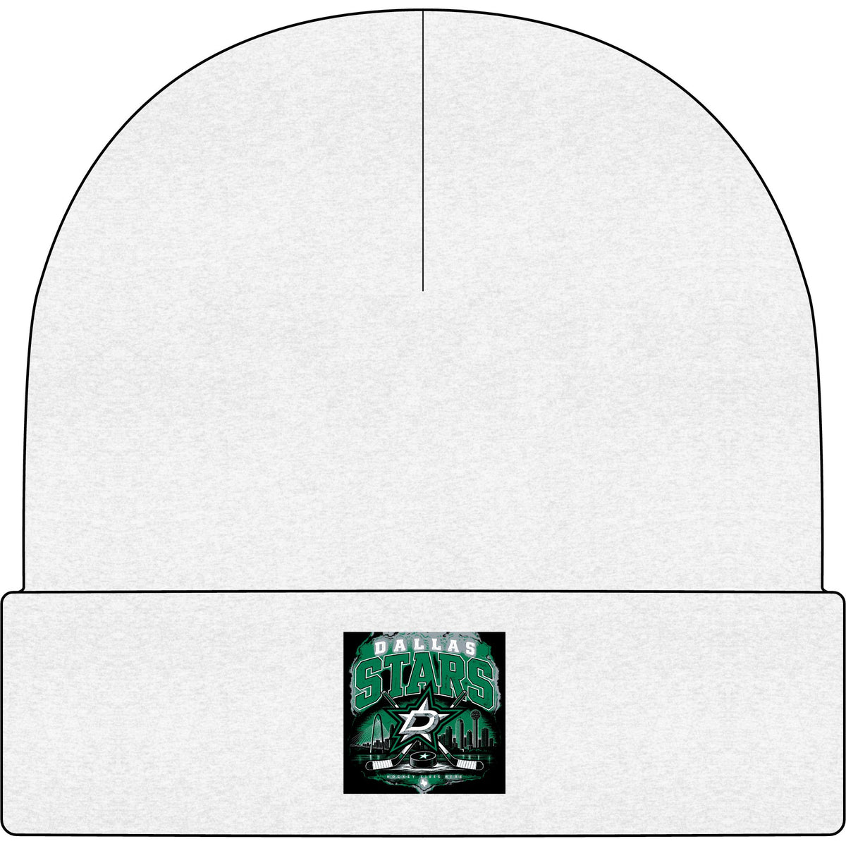 Dallas Stars Hockey Lives - AS Colour 1107 Cuff Beanie