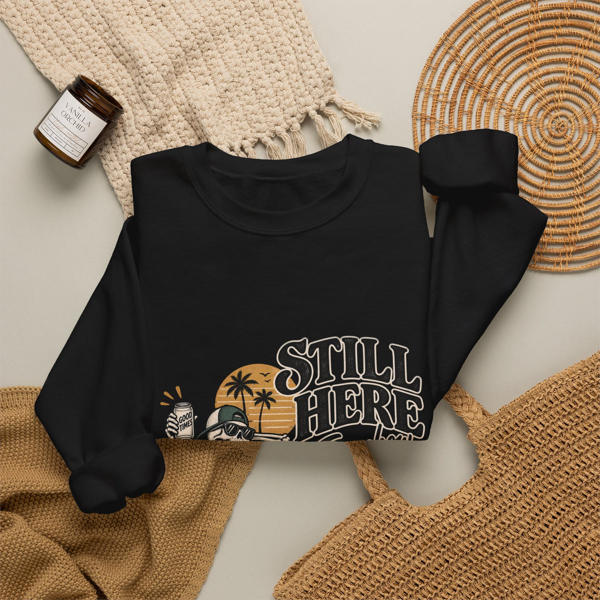 Still Here Somehow - Crewneck Sweatshirt