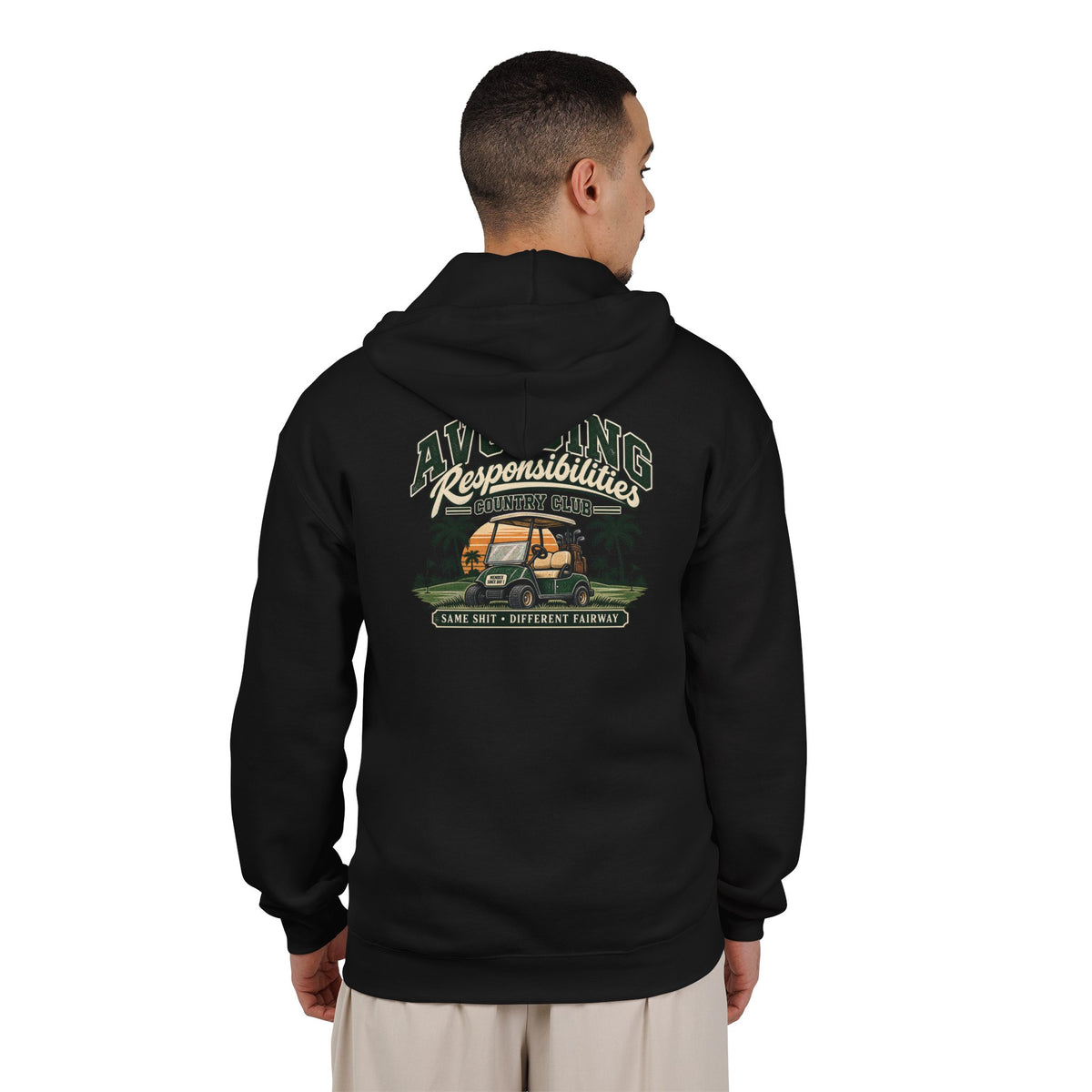 Avoiding Responsibility Country Club - Full-Zip Hooded Sweatshirt