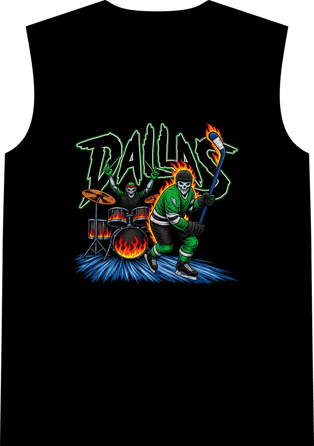 Dallas Stars Skeleton - Classic Tank
