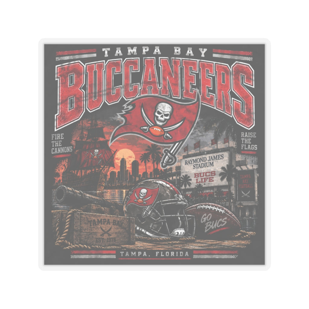 Tampa Bay Buccaneers - Kiss-Cut Sticker
