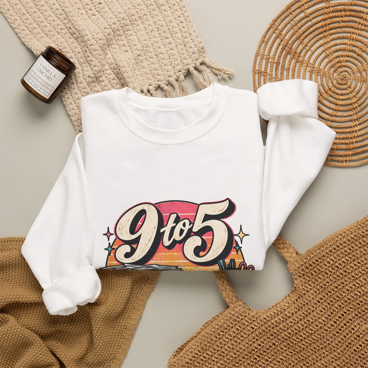 9to5 Make the World Go Round - Crewneck Sweatshirt
