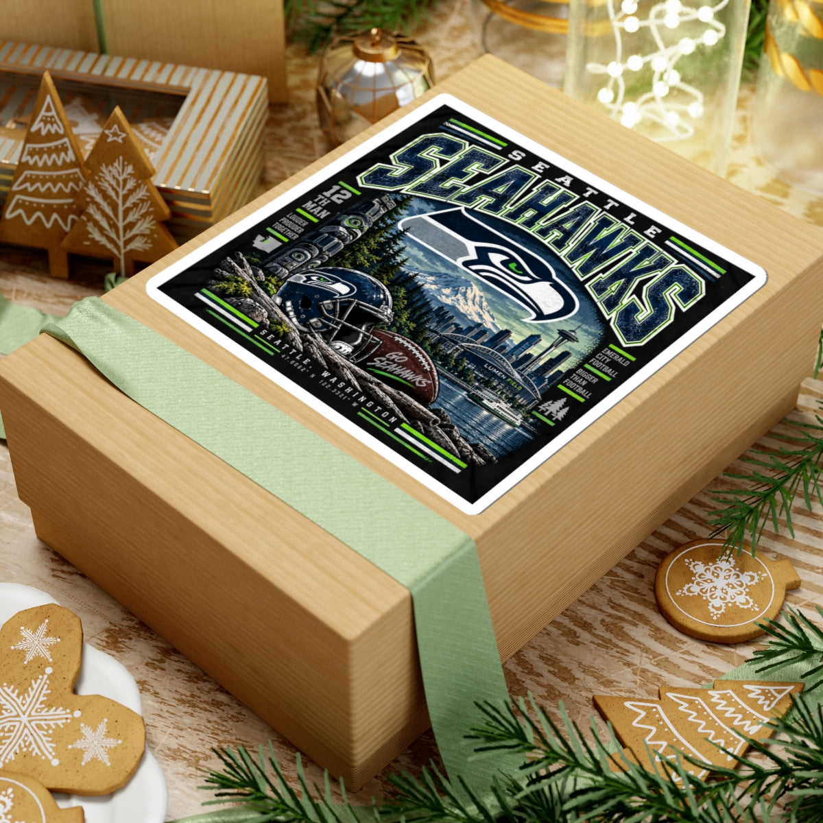 Seattle Seahawks - Kiss-Cut Sticker