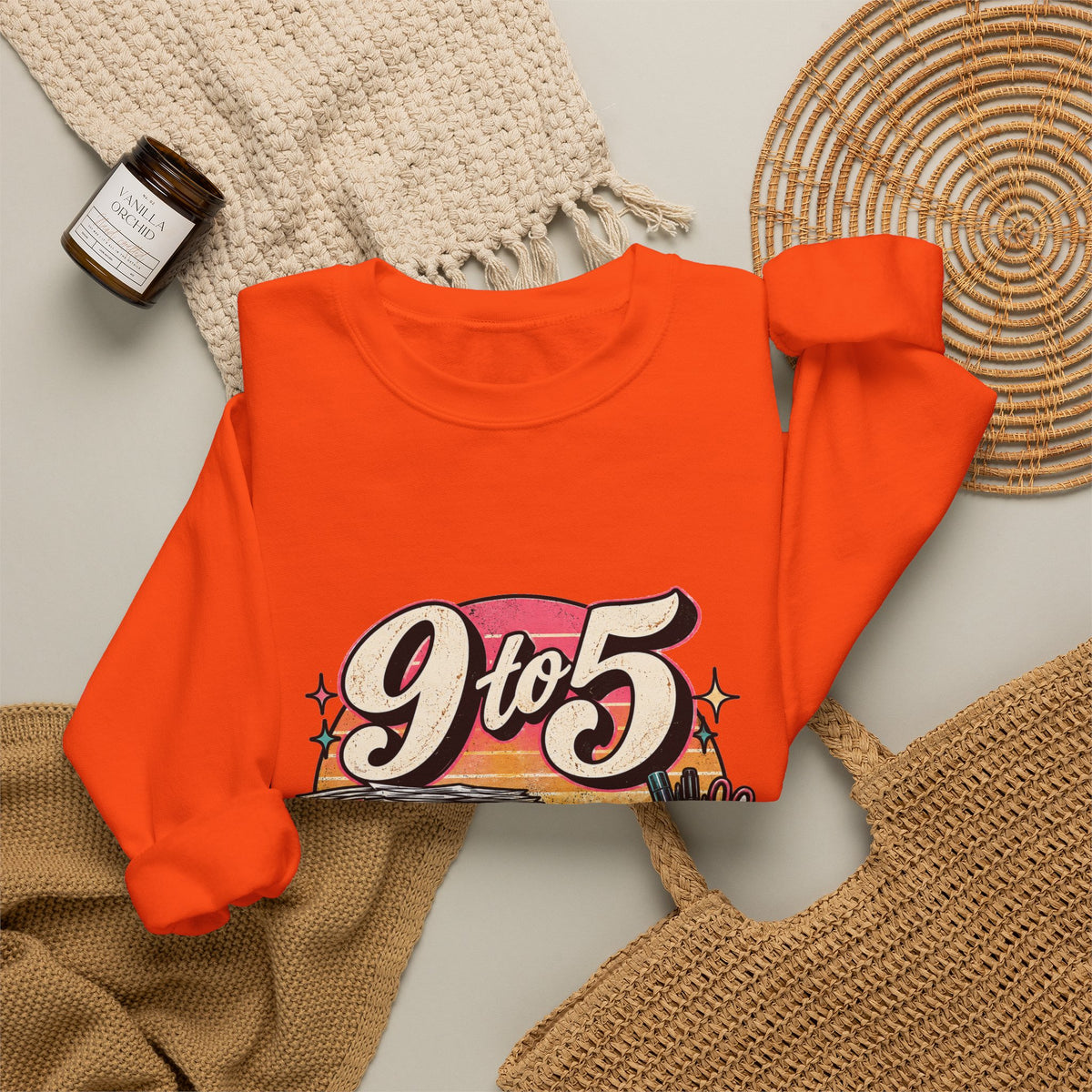 9to5 Make the World Go Round - Crewneck Sweatshirt