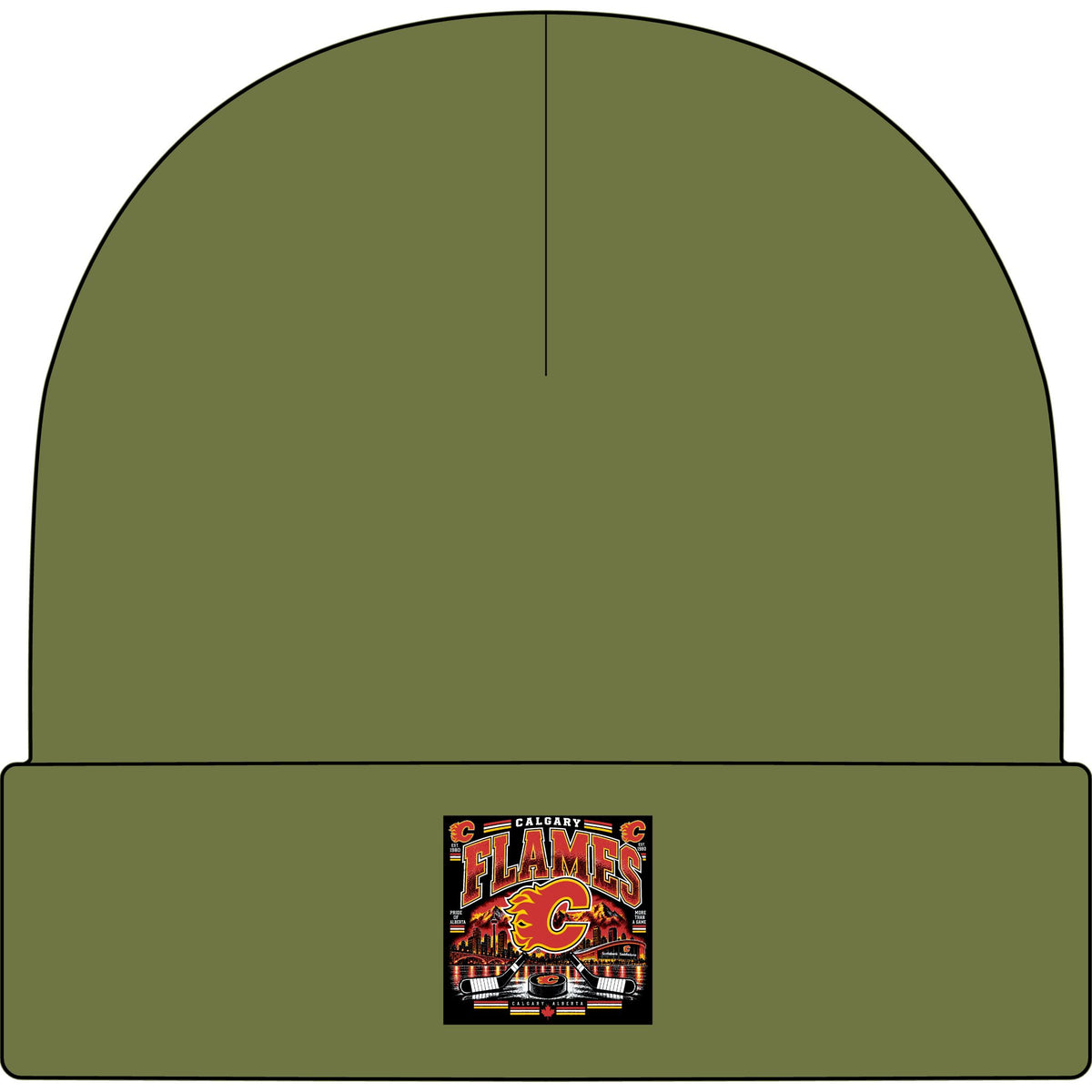 Calgary Flames Pride - AS Colour 1107 Cuff Beanie