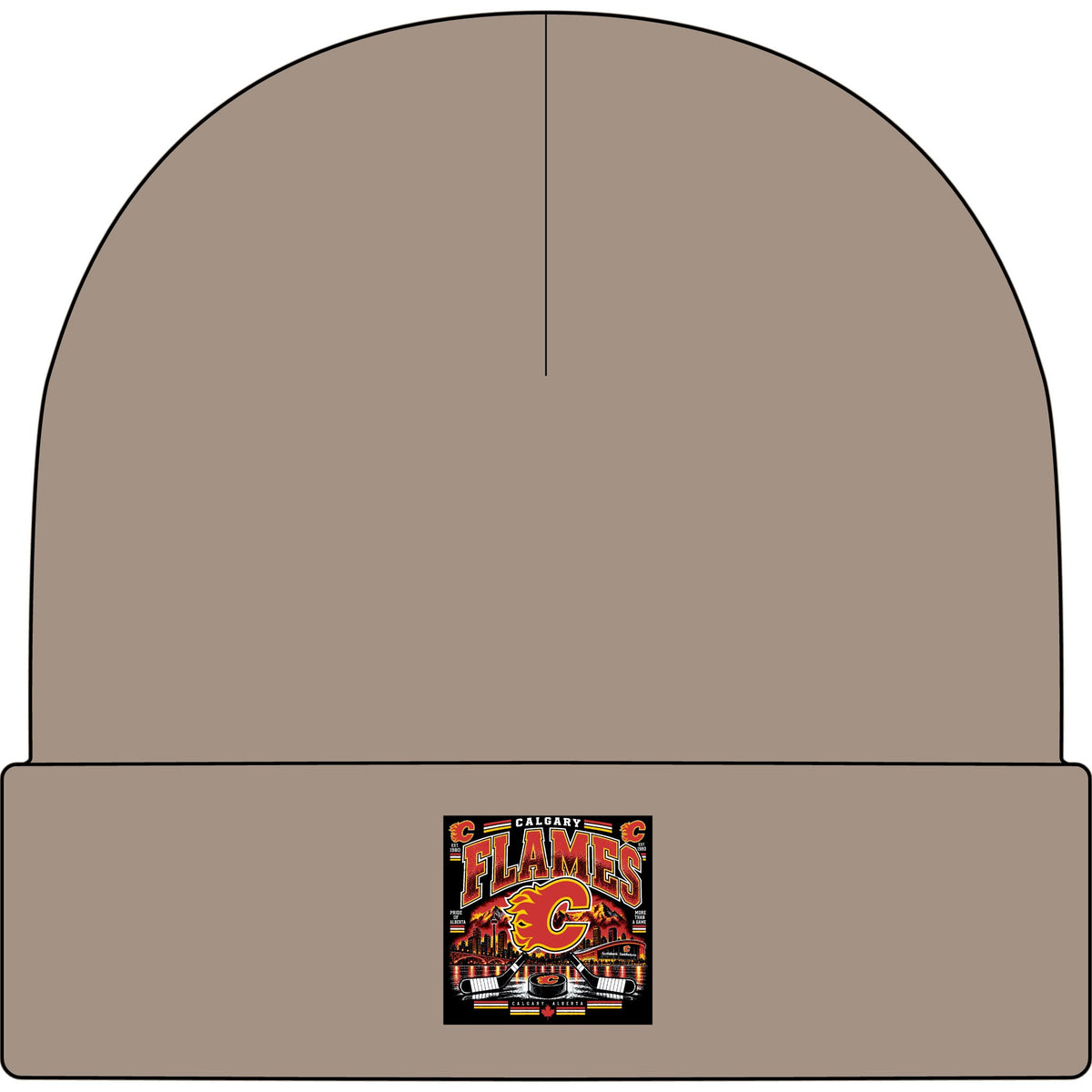 Calgary Flames Pride - AS Colour 1107 Cuff Beanie