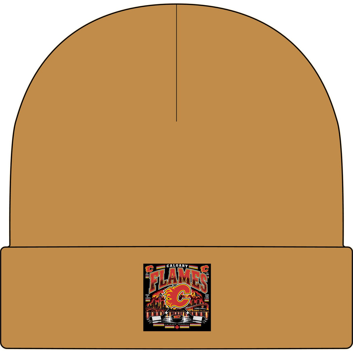 Calgary Flames Pride - AS Colour 1107 Cuff Beanie