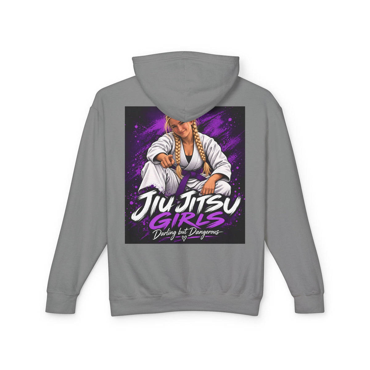 Jiu Jitsu Girls Hoodie — Women’s BJJ Martial Arts Sweatshirt