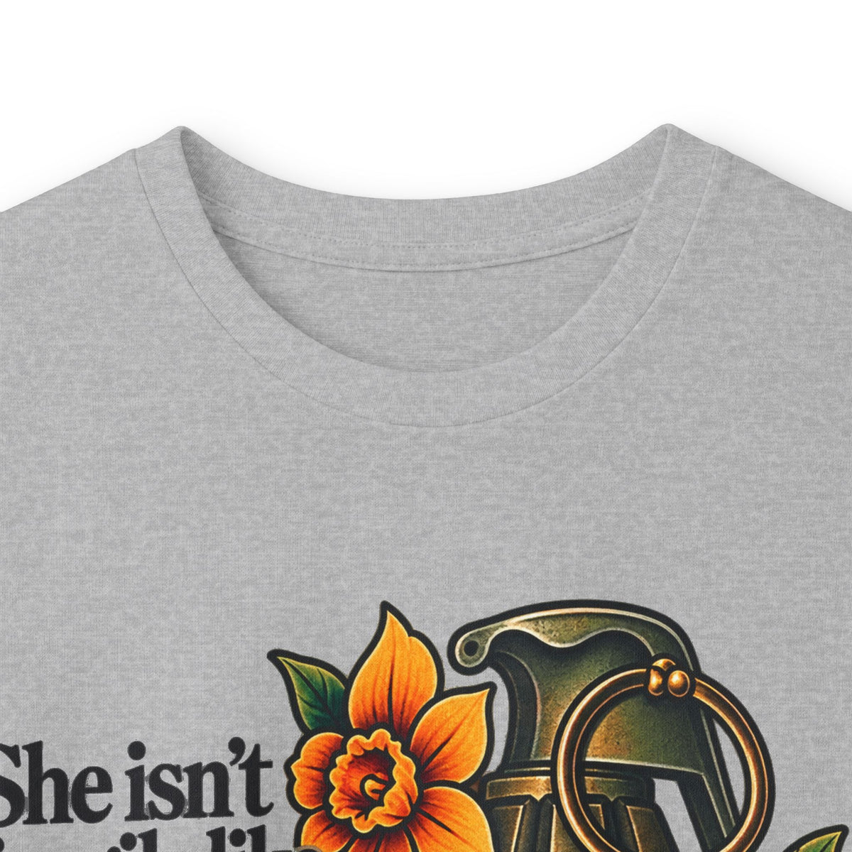 Fragile Like a Bomb - Floral Grenade - Unisex Ultra Cotton Long Sleeve Tee