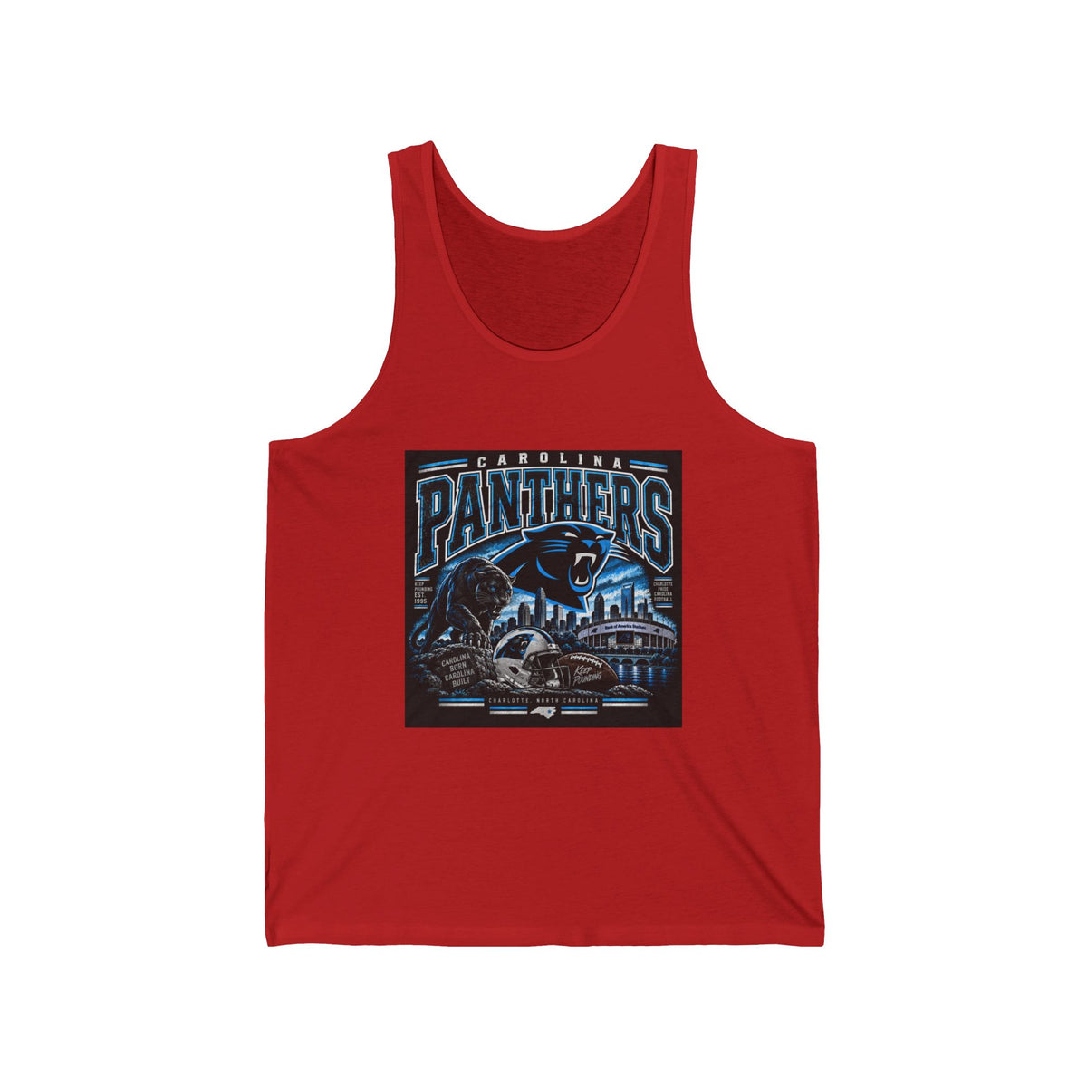 Carolina Panthers Keep Pounding - Athletic Tank