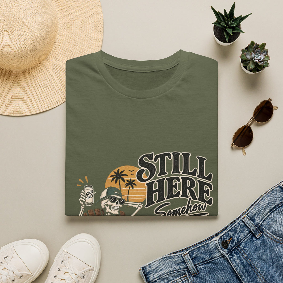 Still Here Somehow - Classic Tee