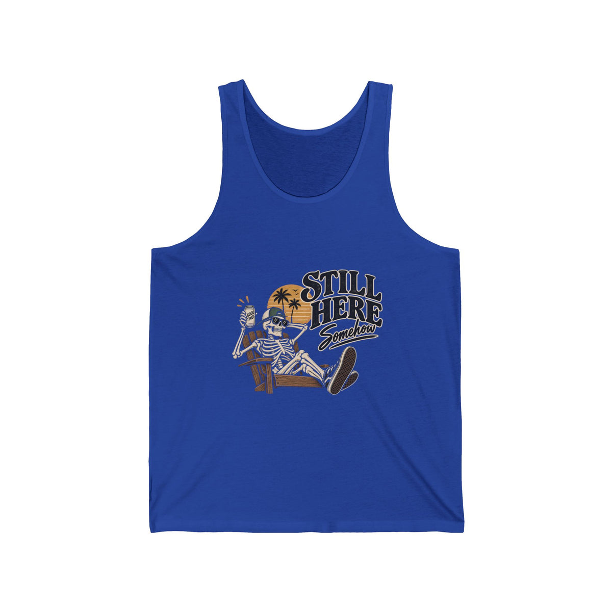 Still Here Somehow - Athletic Tank