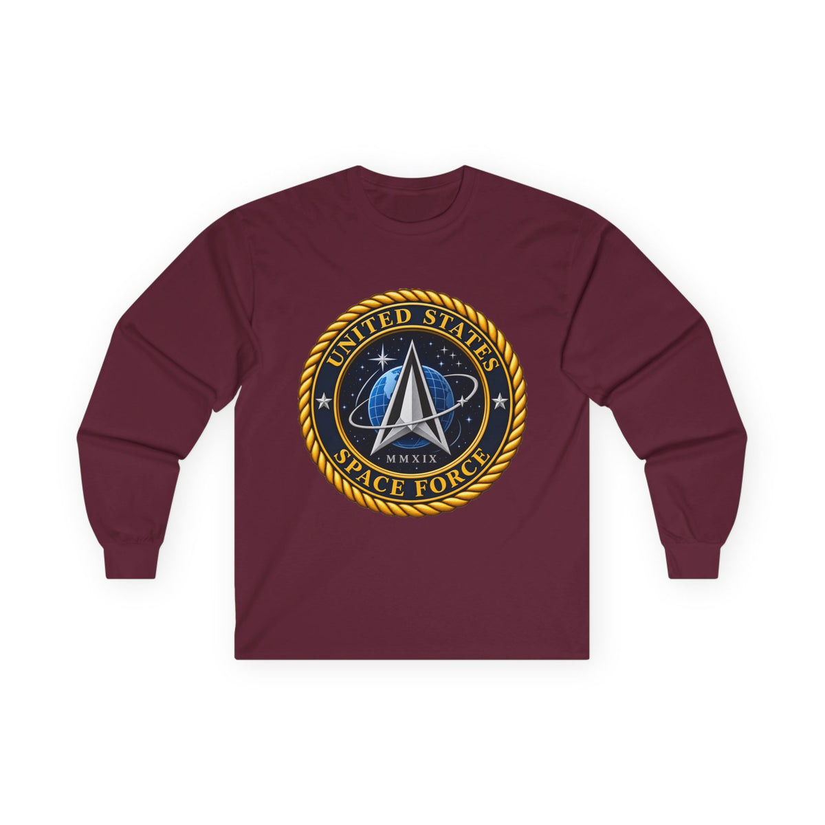 U.S. Space Force Emblem - Unisex Ultra Cotton Long Sleeve Tee