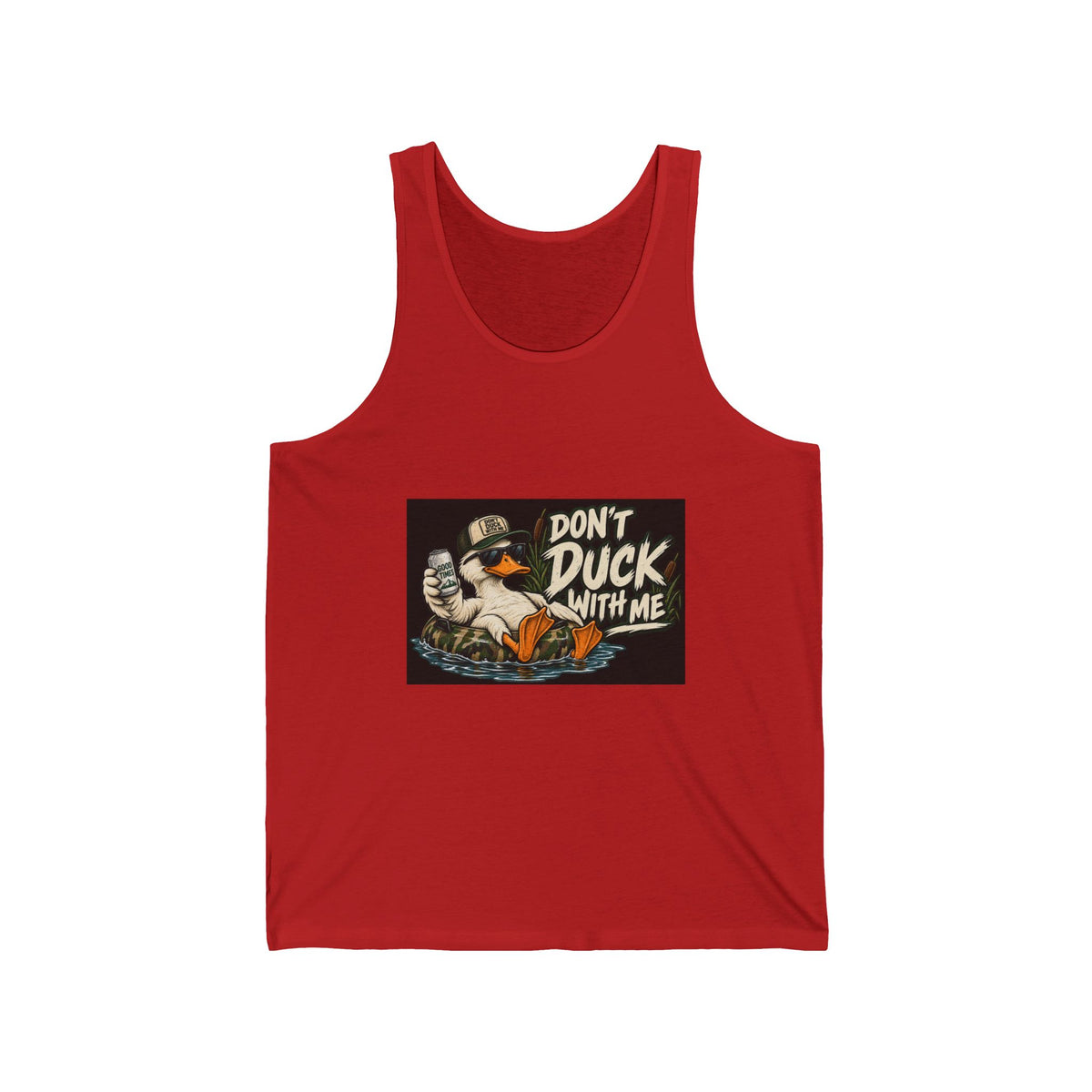 Duck With Me Camo - Athletic Tank