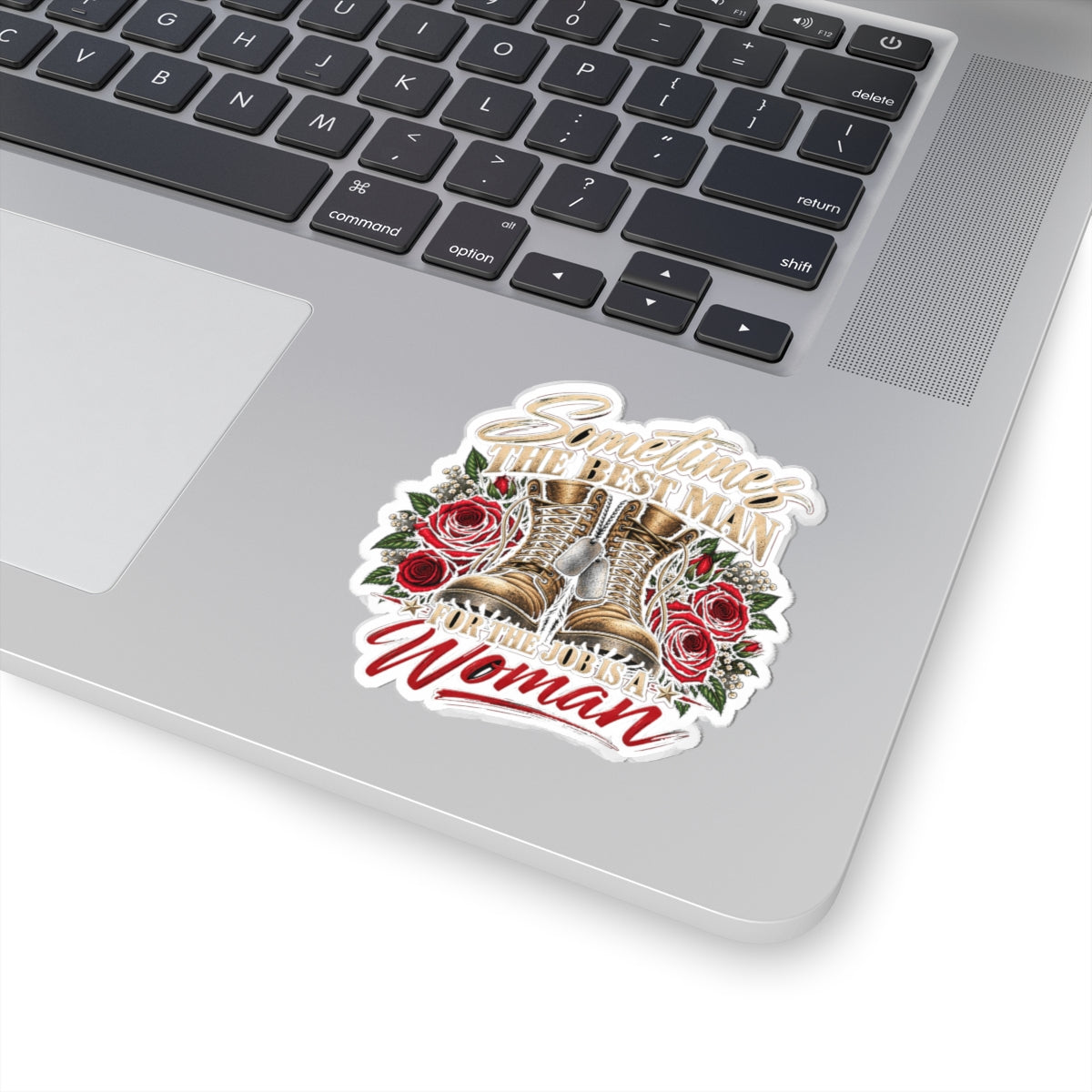 Best Man for the Job - Kiss-Cut Sticker