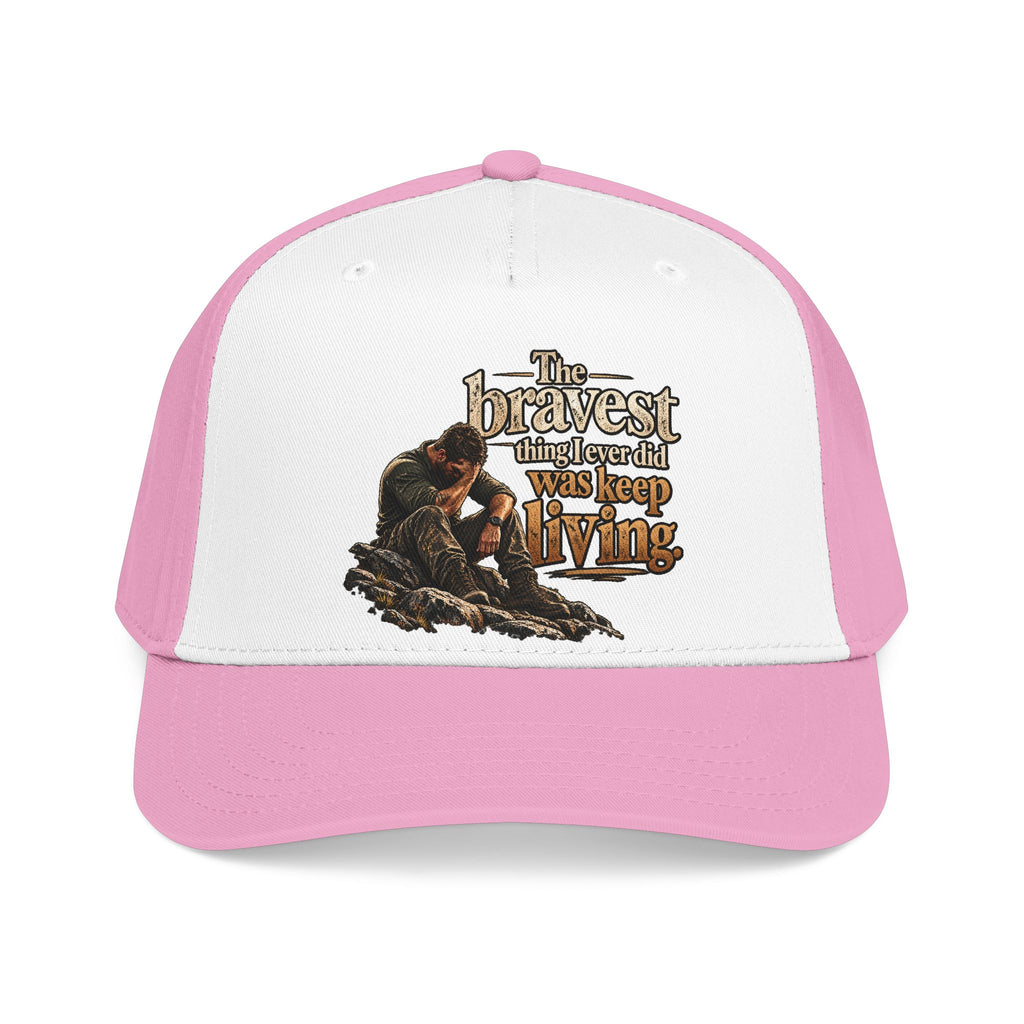 The Bravest Thing I Ever Did Was Keep Living - OTTO Baseball Hat
