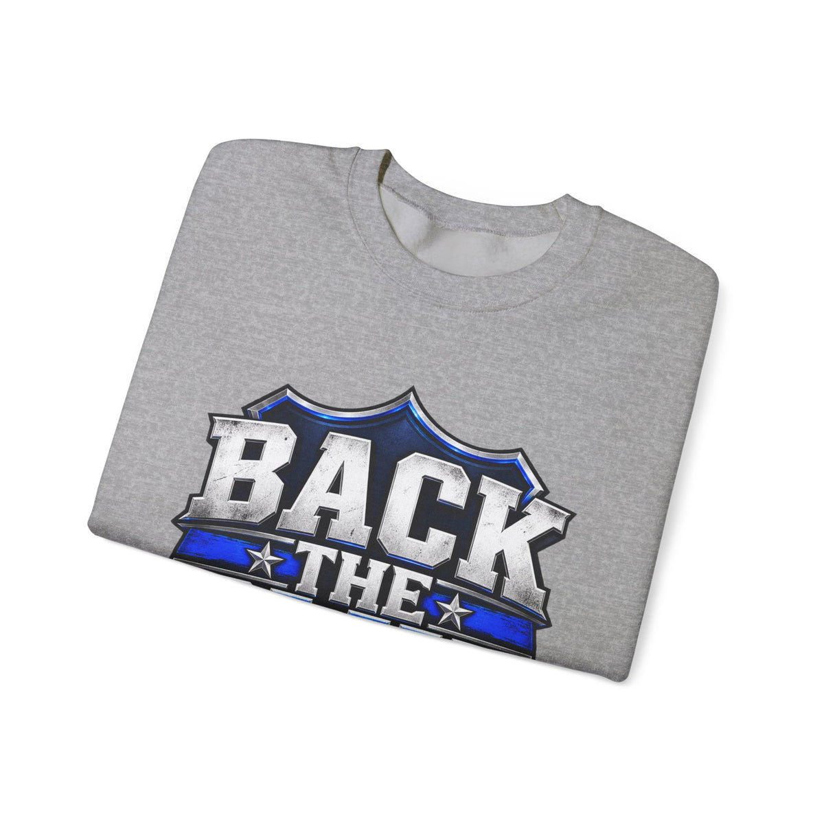Back the Blue Shield - Crewneck Sweatshirt