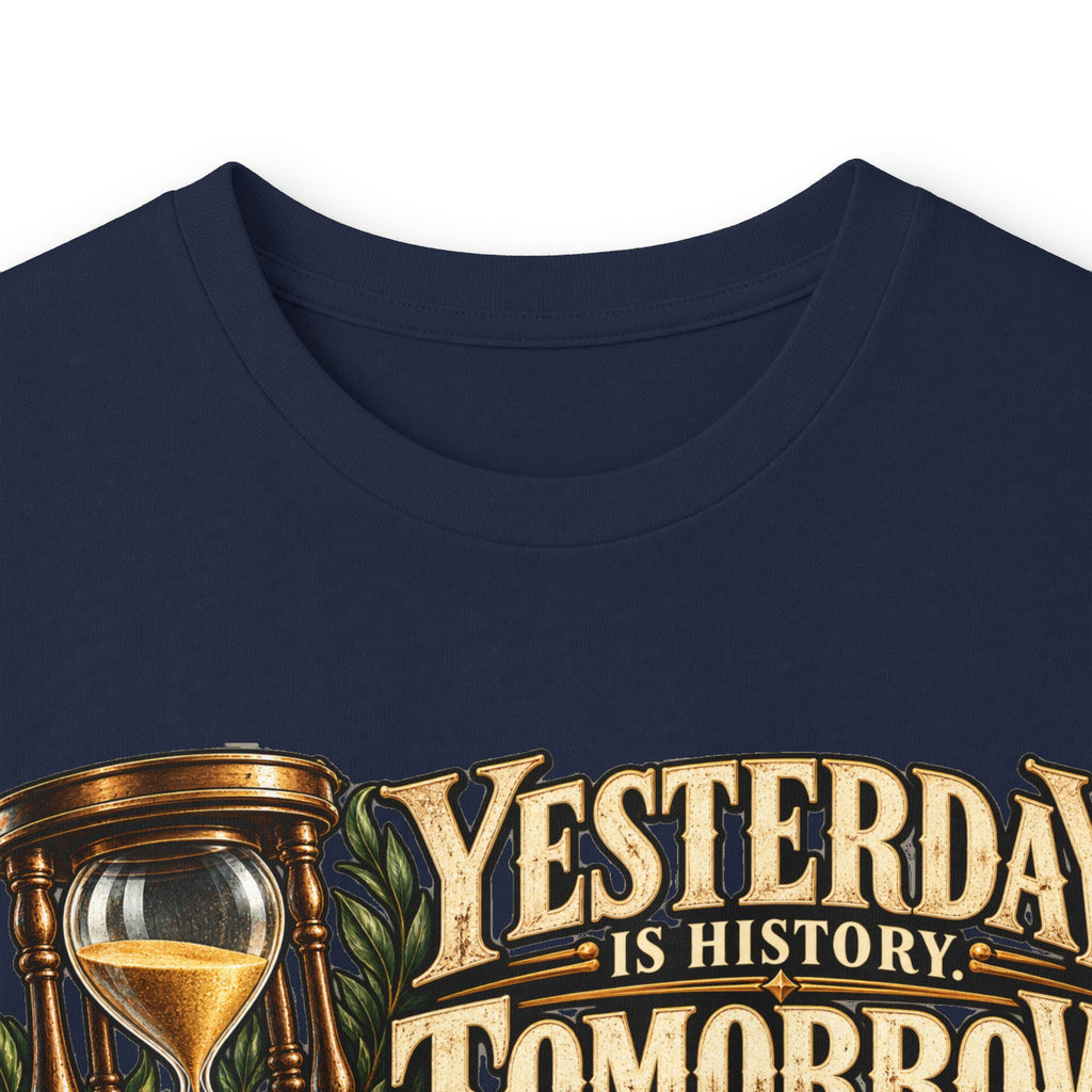 Yesterday Tomorrow Today - Transparent - Unisex Ultra Cotton Long Sleeve Tee