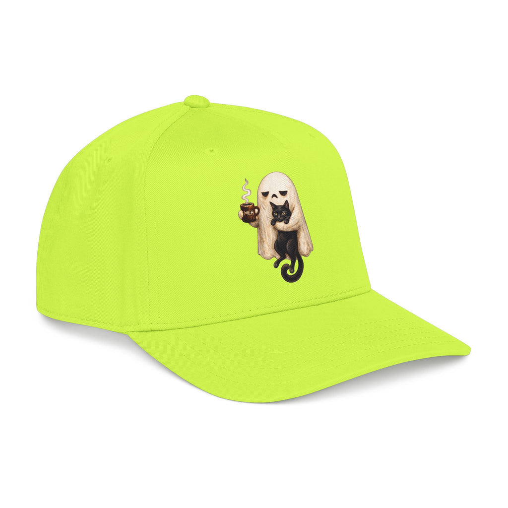 Meh Ghost and Black Cat - OTTO Baseball Hat