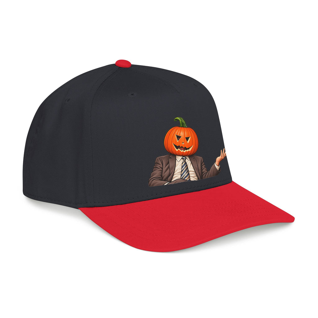 Pumpkin Head Office Cartoon - OTTO Baseball Hat