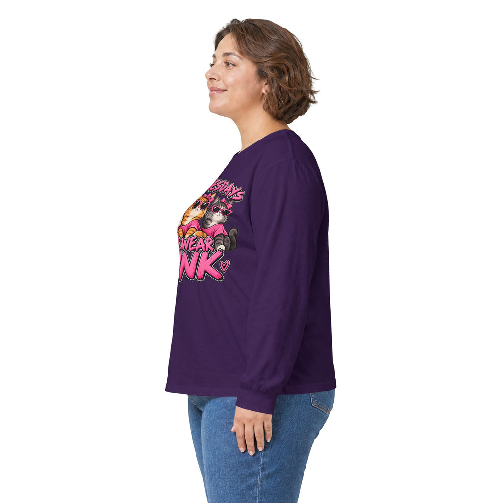 On Wednesdays We Wear Pink - Unisex Ultra Cotton Long Sleeve Tee