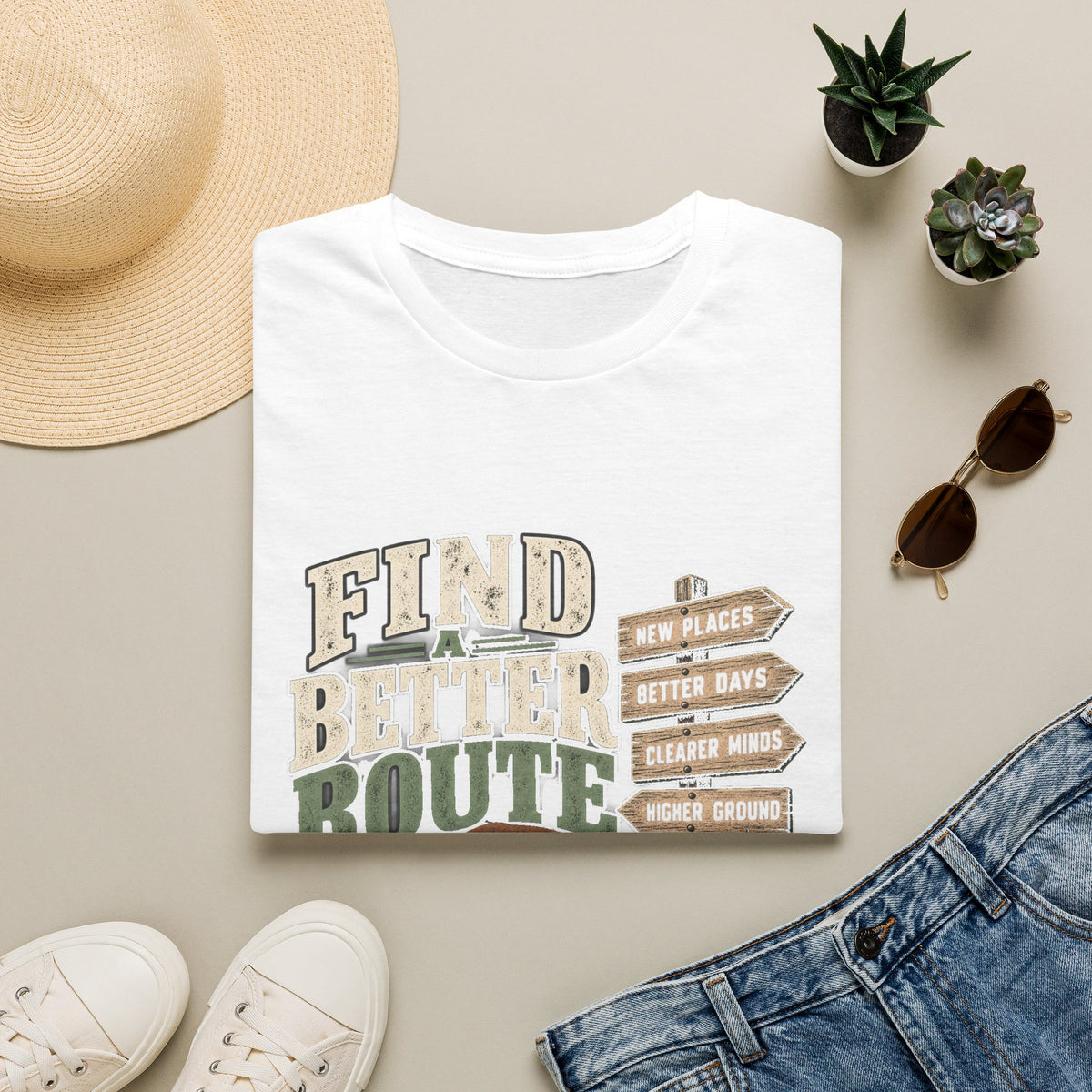 Find A Better Route - Classic Tee