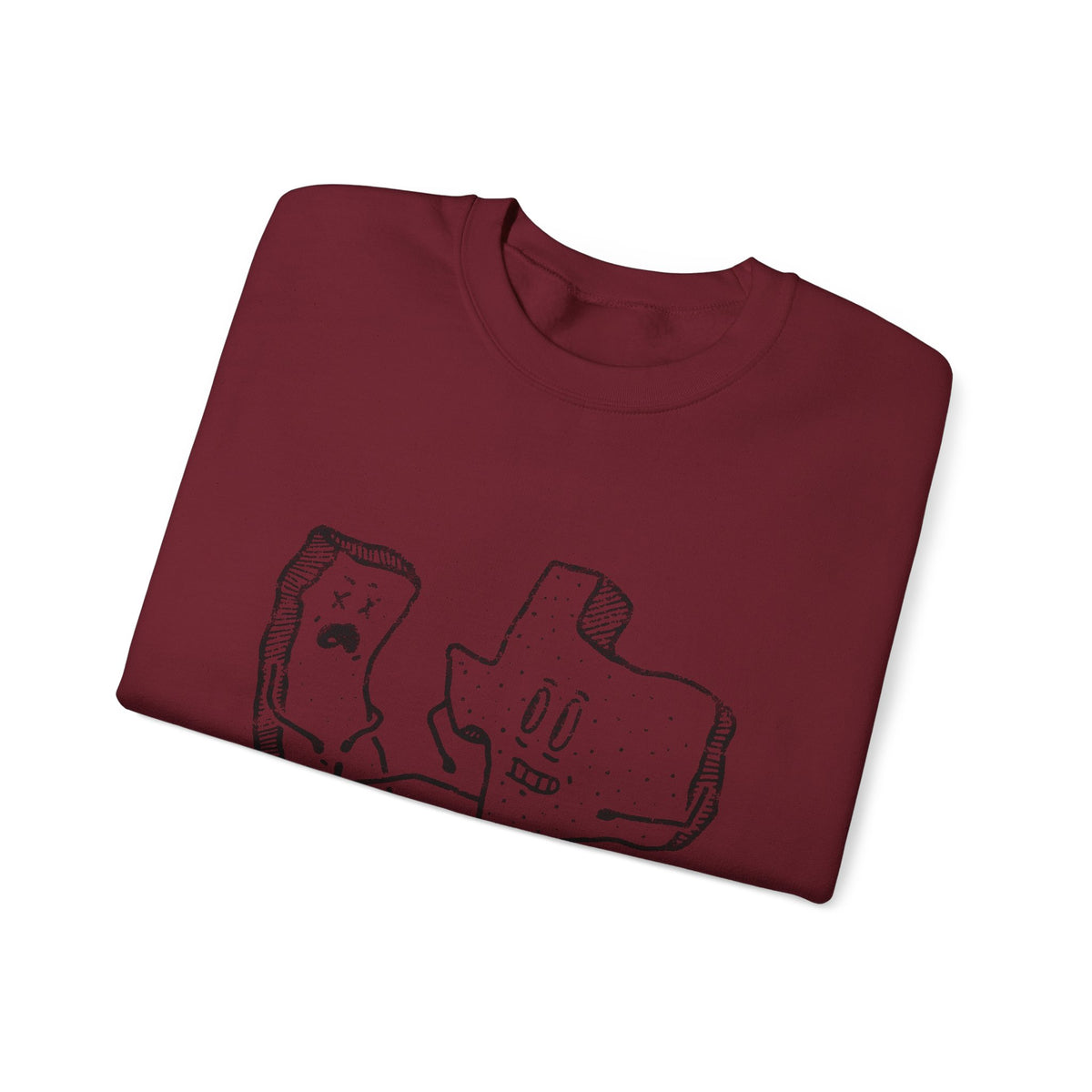 Texas v California - Crewneck Sweatshirt