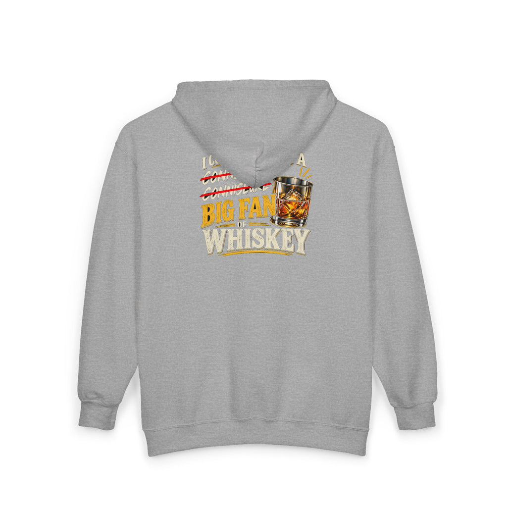 Big Fan of Whiskey - Full-Zip Hooded Sweatshirt