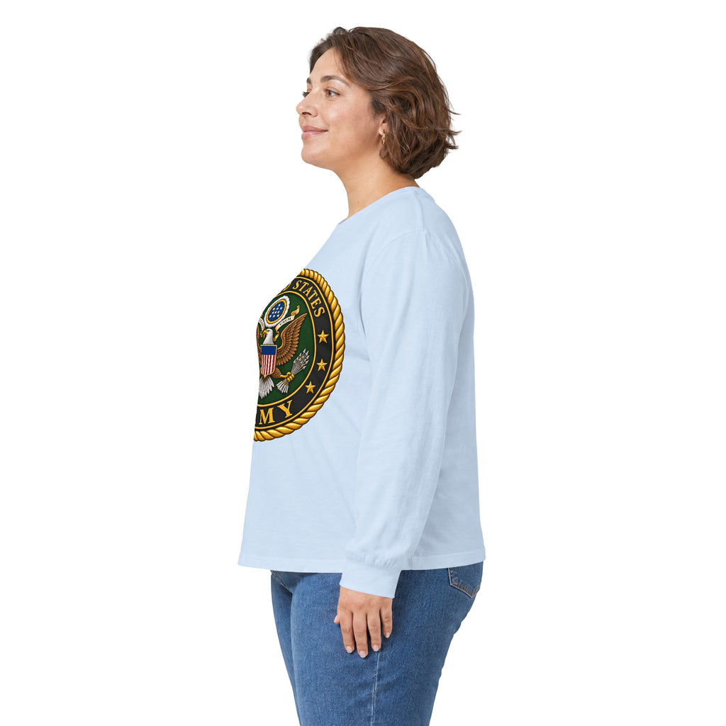 U.S. Army Emblem - Unisex Ultra Cotton Long Sleeve Tee