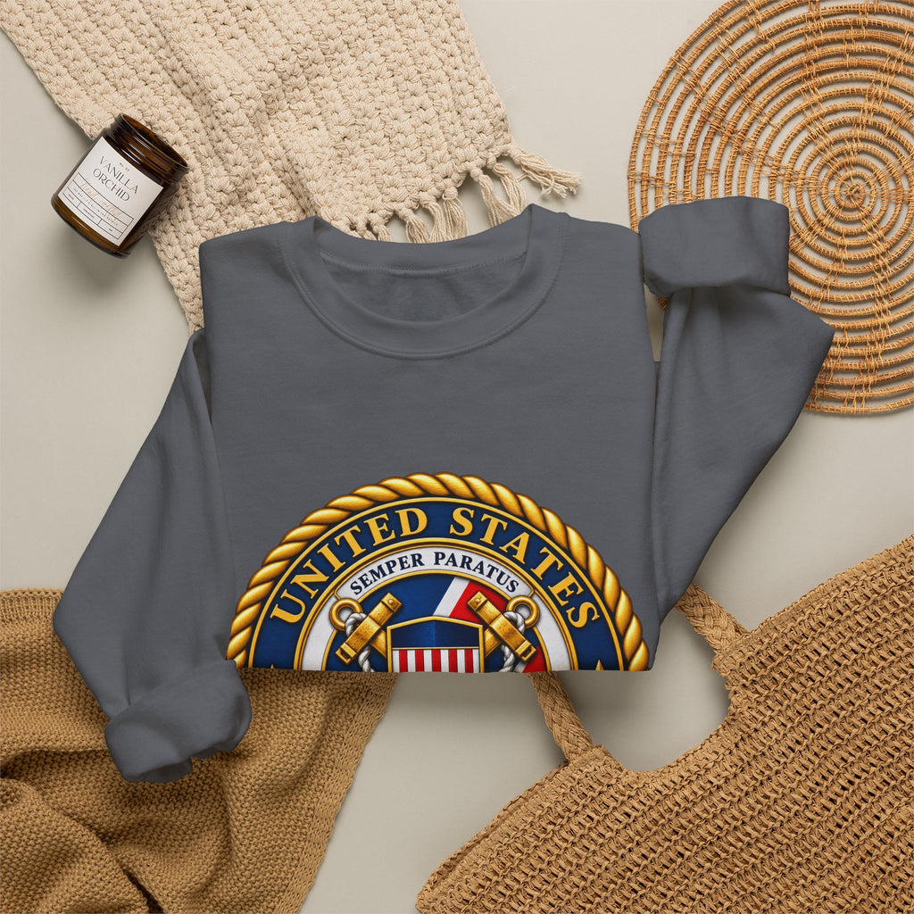 U.S. Coast Guard Emblem - Crewneck Sweatshirt