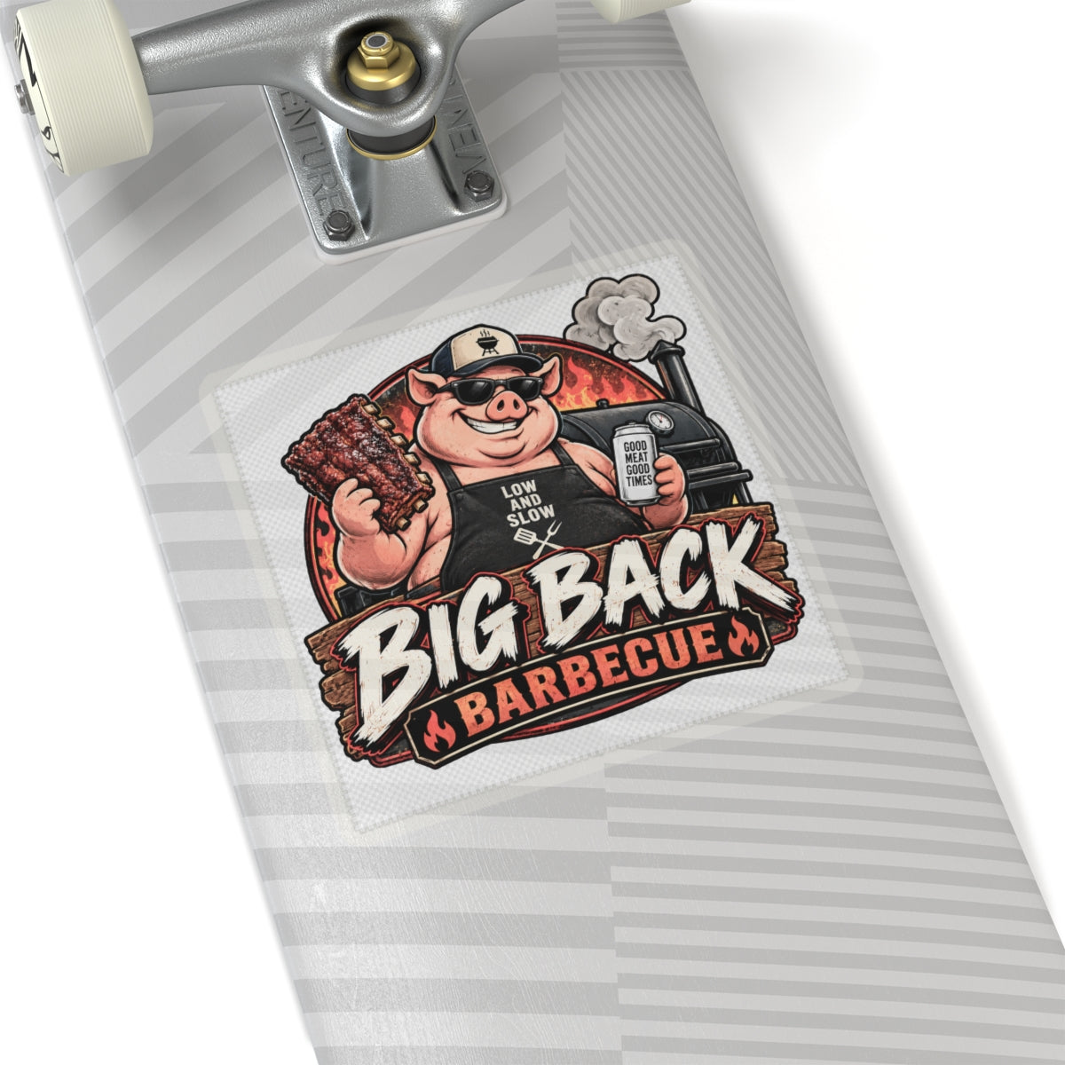 Big Back Barbecue - Kiss-Cut Sticker