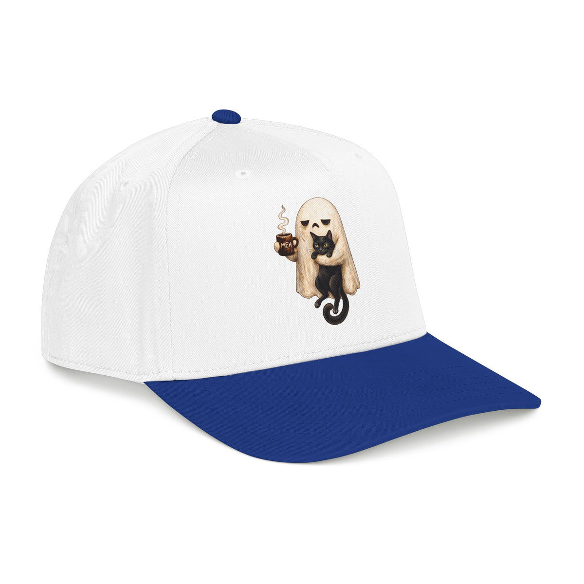 Meh Ghost and Black Cat - OTTO Baseball Hat