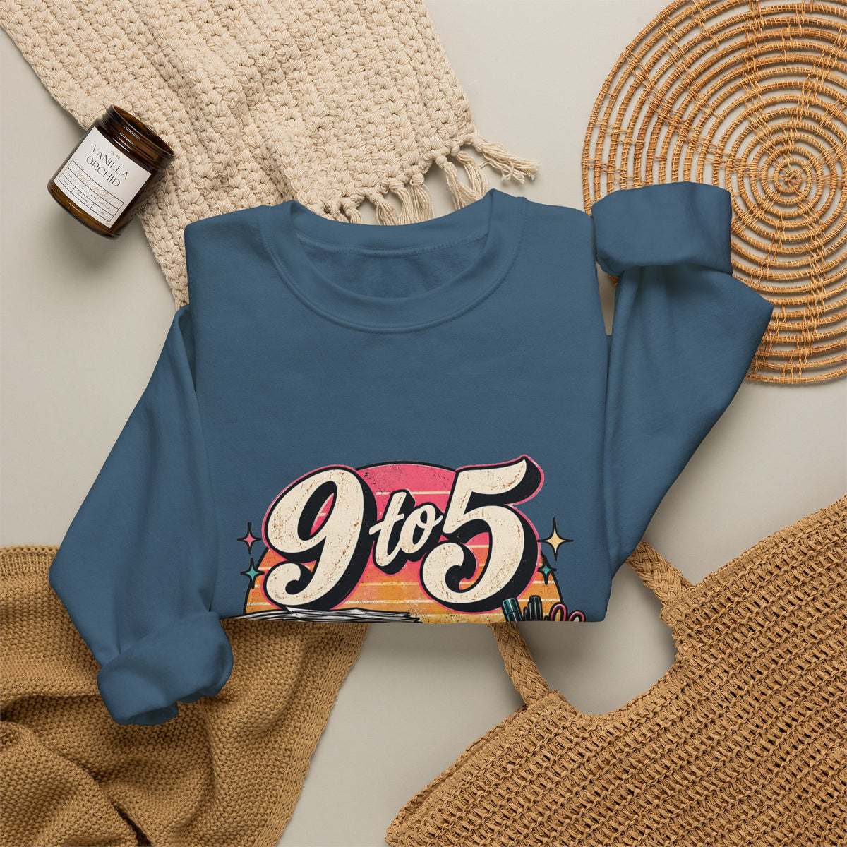 9to5 Make the World Go Round - Crewneck Sweatshirt