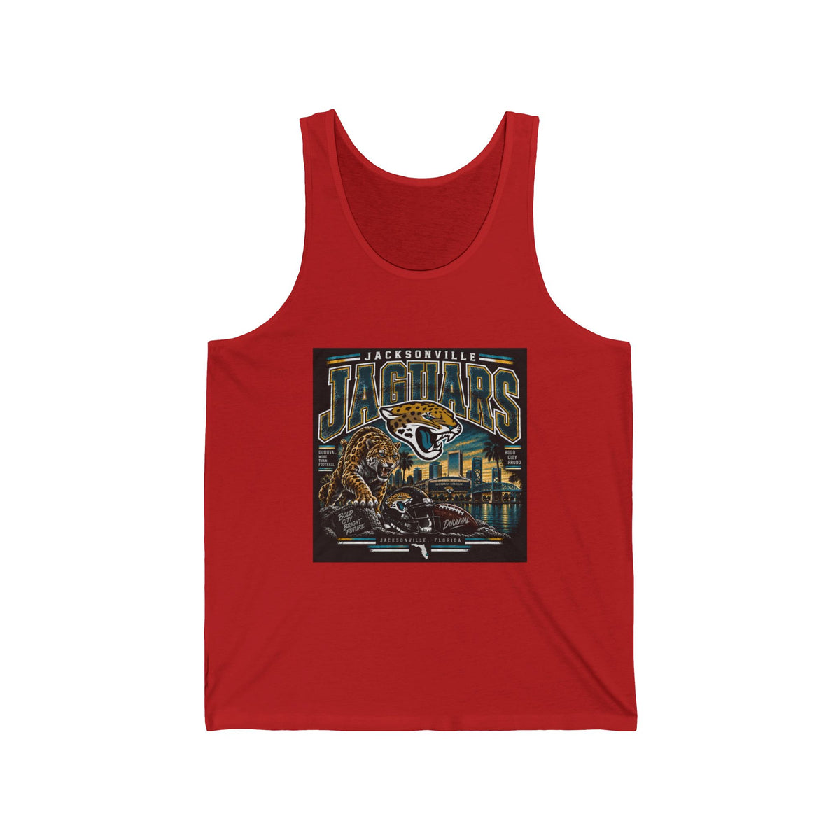 Jacksonville Jaguars Pride - Athletic Tank