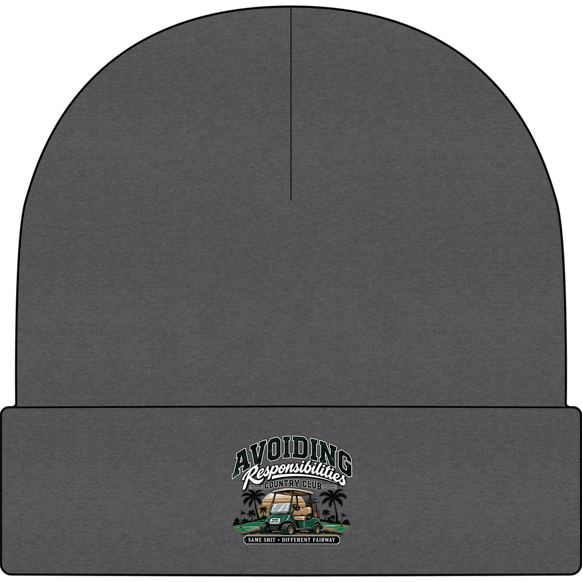 Avoiding Responsibility Country Club - AS Colour 1107 Cuff Beanie