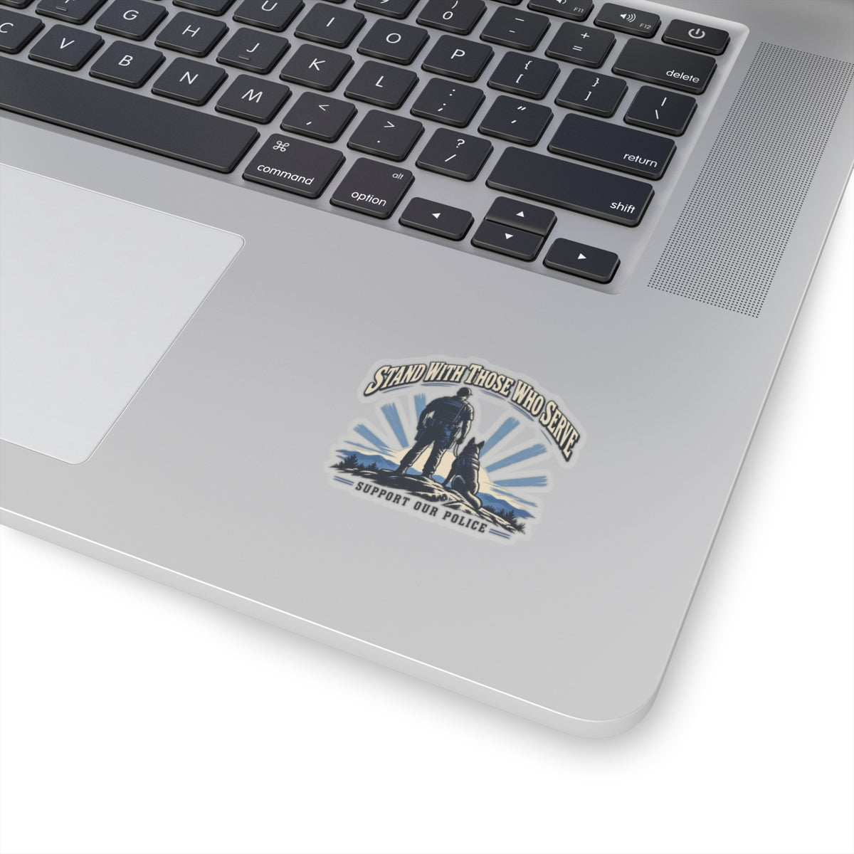 Stand With Those Who Serve Police K9 - Kiss-Cut Sticker