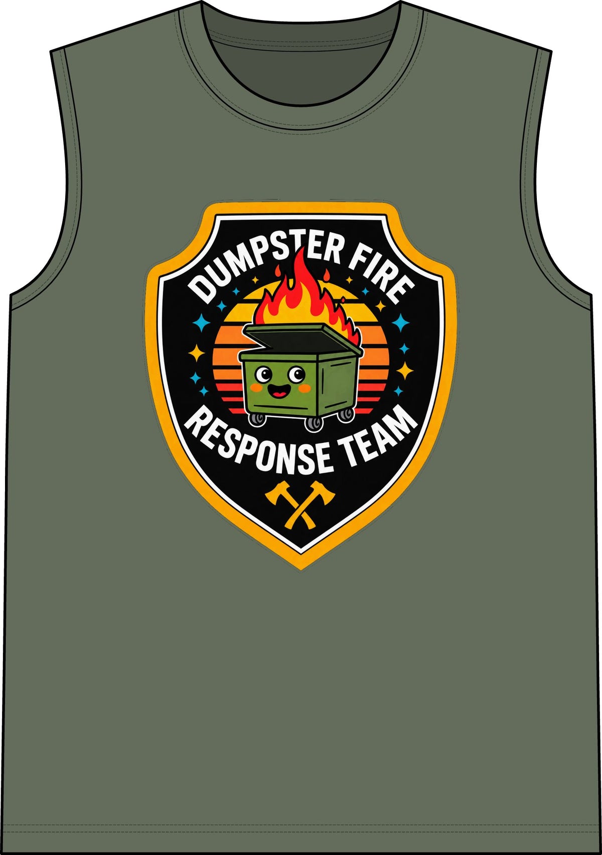 Dumpster Fire Response Team - Classic Tank