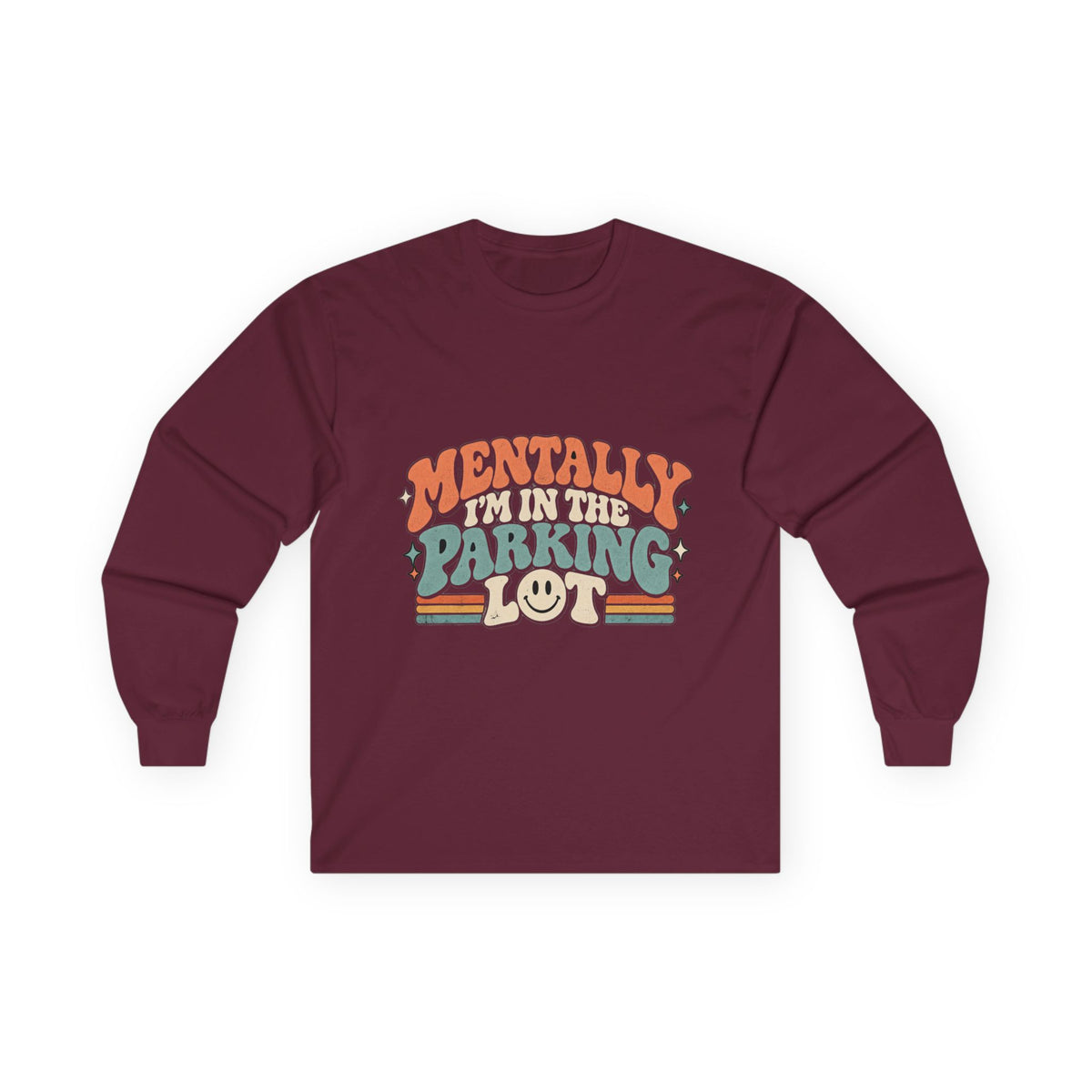 Secretly Plotting Dark Parking - Unisex Ultra Cotton Long Sleeve Tee