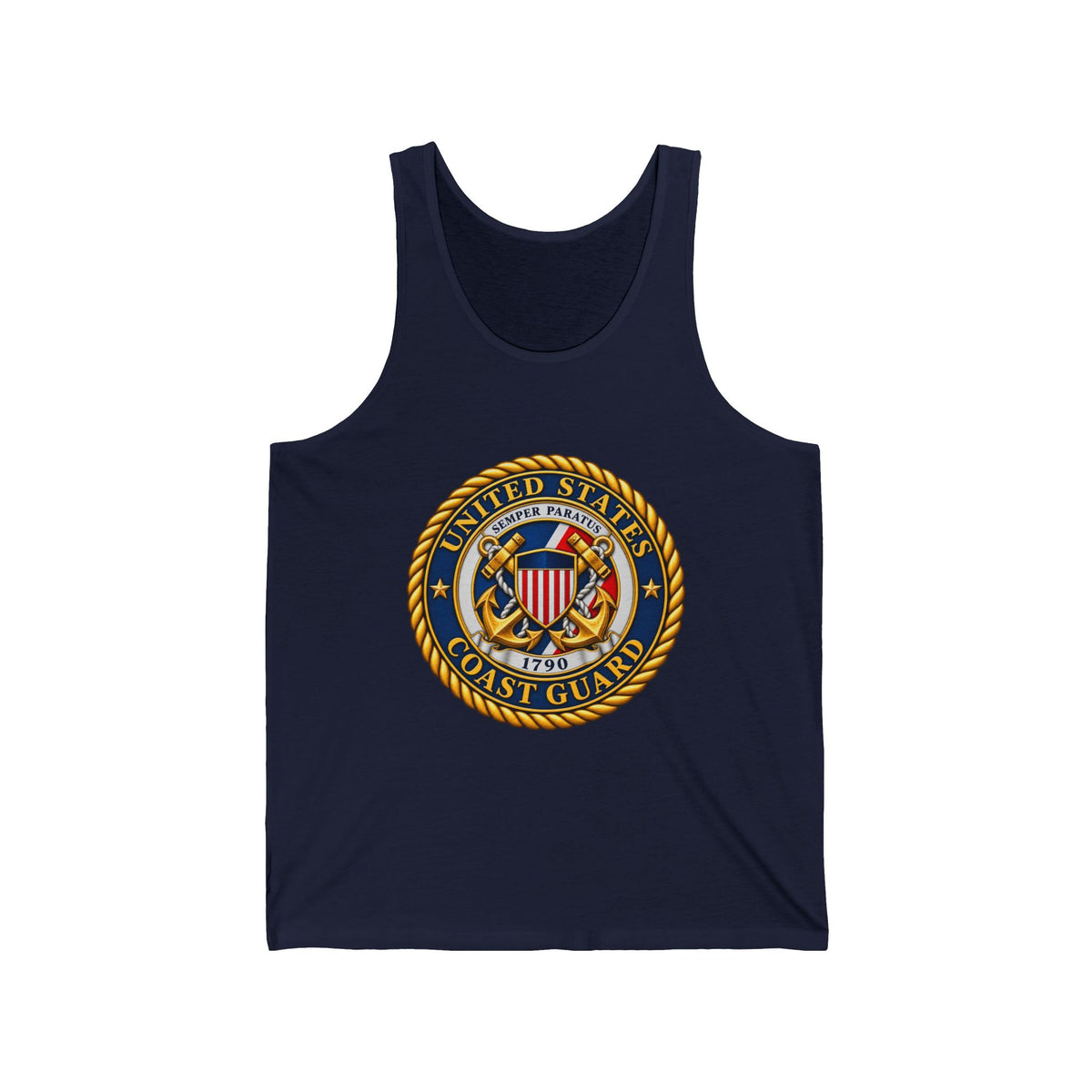 U.S. Coast Guard Emblem - Athletic Tank