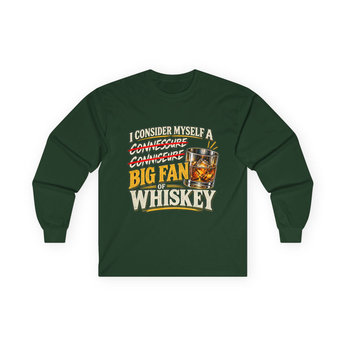 Big Fan of Whiskey - Unisex Ultra Cotton Long Sleeve Tee