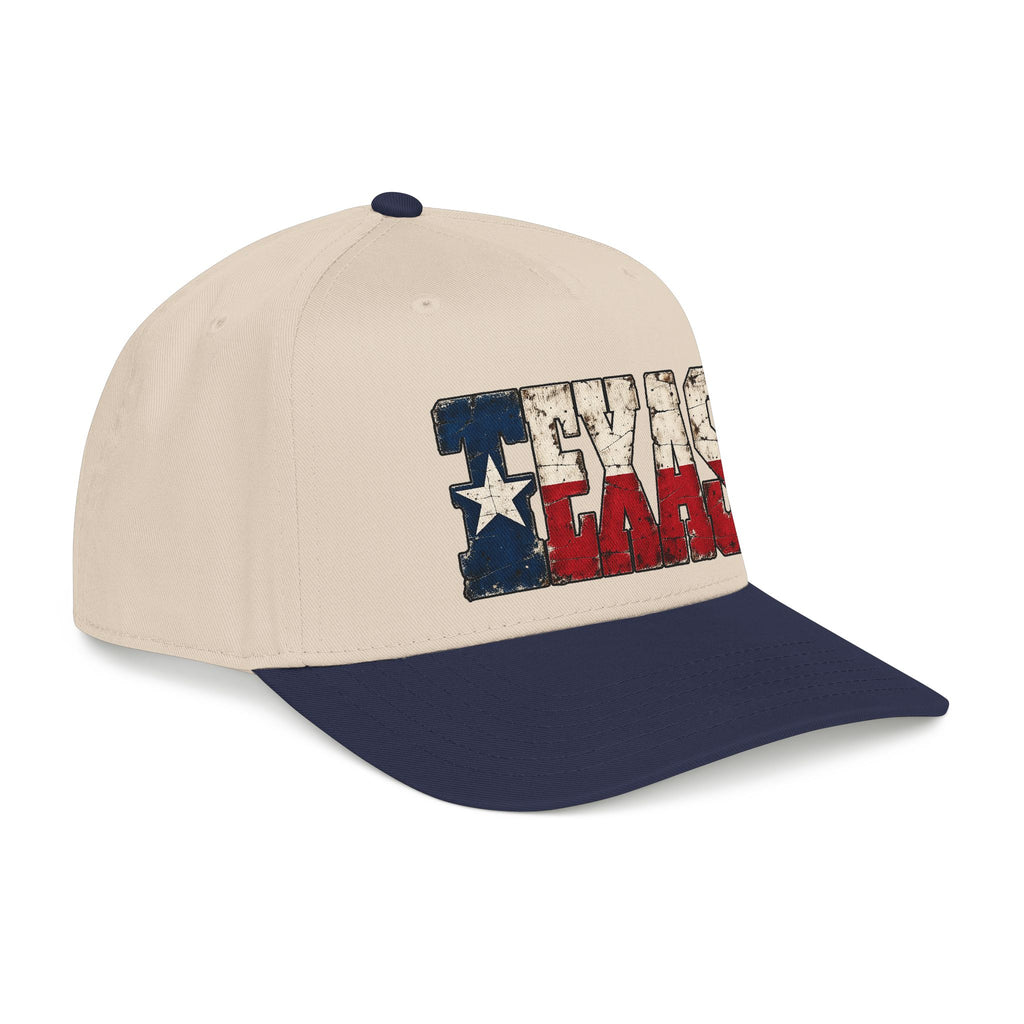 Texas Flag Block Letters - OTTO Baseball Hat
