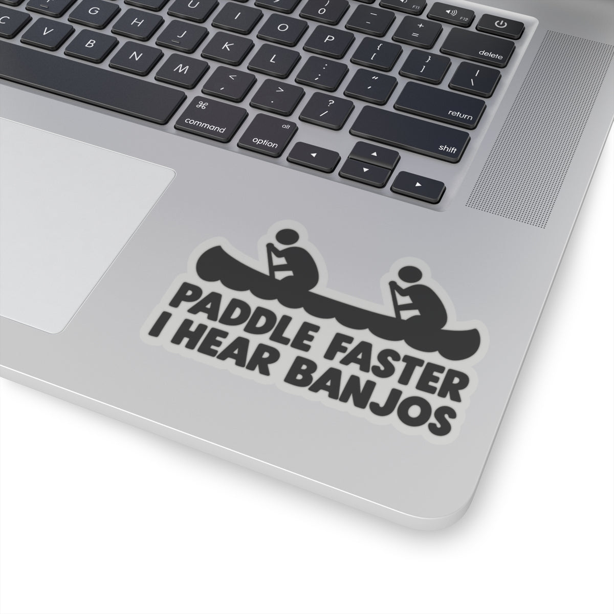 Paddle Faster Banjos - Kiss-Cut Sticker