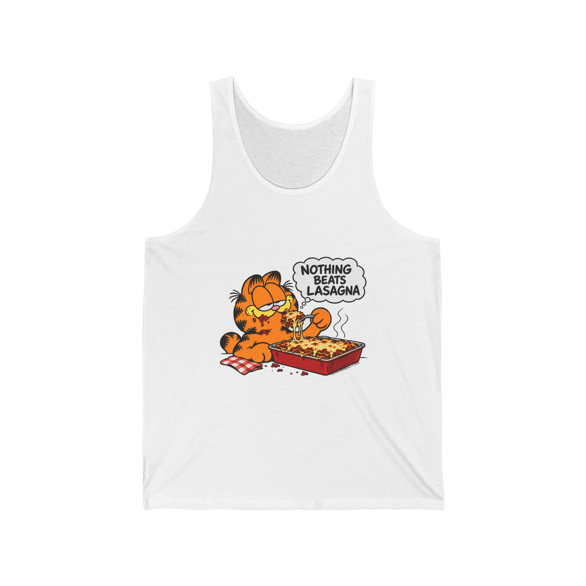Nothing Beats Lasagna - Athletic Tank